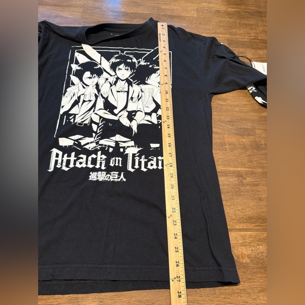 Ripple Junction Attack On Titians Anime Manga Long Sleeve T Shirt Unisex SZ M - Picture 5 of 6